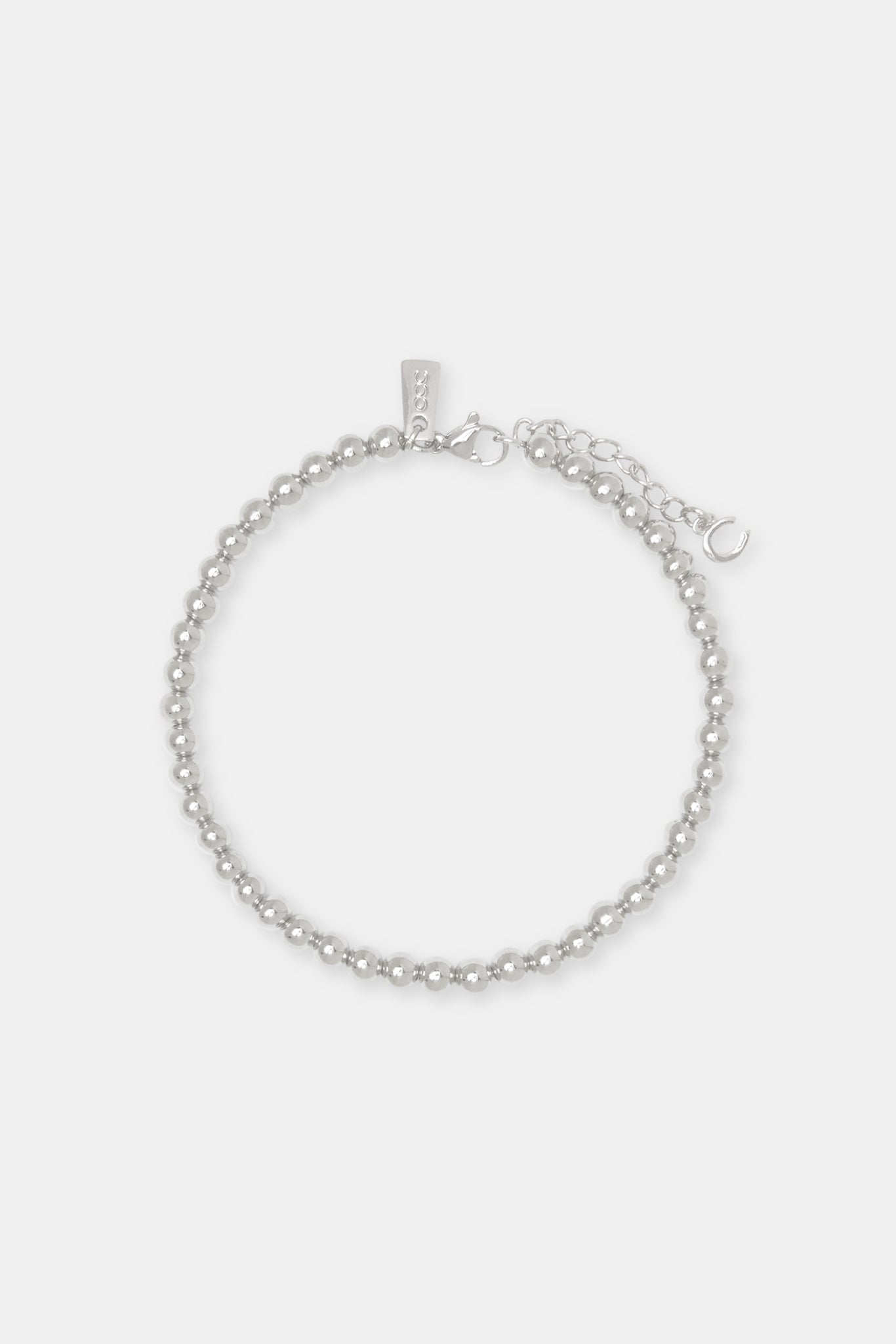 Poliertes Perlenarmband – 5 mm